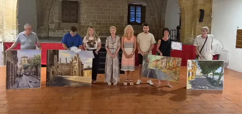 Viana celebra su XXIII Certamen de Pintura al Aire Libre con premios y exposición de obras