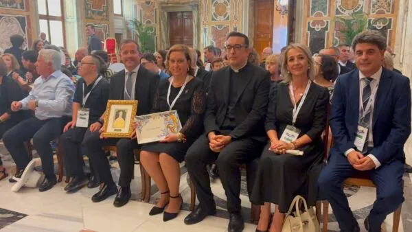 Carlos Velázquez traslada la emoción de Toledo al Vaticano en la audiencia con el Papa León XIV