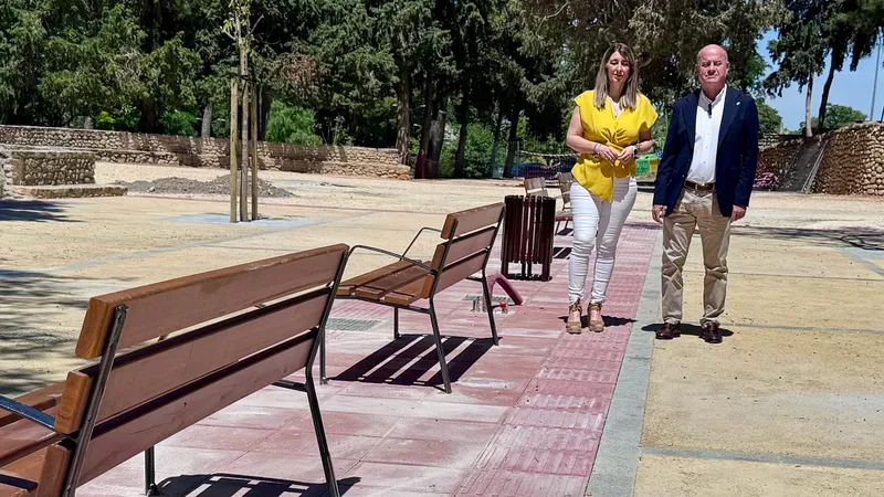 Avanza la reurbanización de los Jardines de Corazón de María en Antequera con casi 290.000 euros