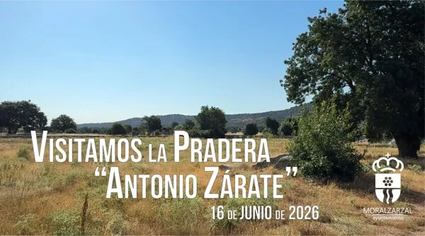Moralzarzal homenajea a Antonio Zárate nombrando una pradera en su honor