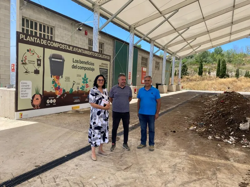 Calatayud amplía su planta de compostaje para gestionar más residuos orgánicos