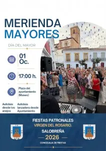 Salobreña da inicio a sus Fiestas de Rosario con una merienda para mayores y el pregón oficial