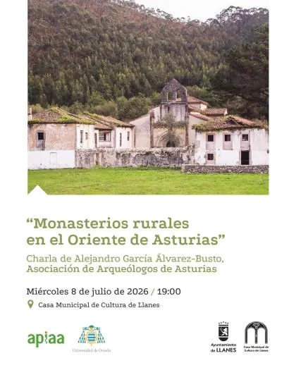 Conferencia en Llanes sobre el legado de los monasterios rurales en el Oriente de Asturias