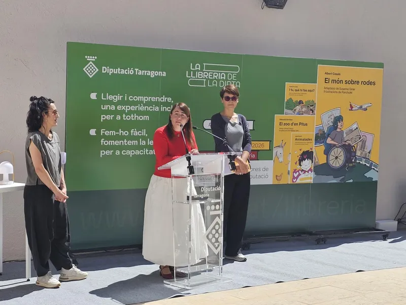 La Diputació de Tarragona lanza 'El món sobre rodes' en lectura fácil