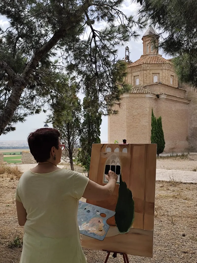 Quinto celebra la II edición del Certamen de Pintura Rápida 'Los Cipreses del Piquete'