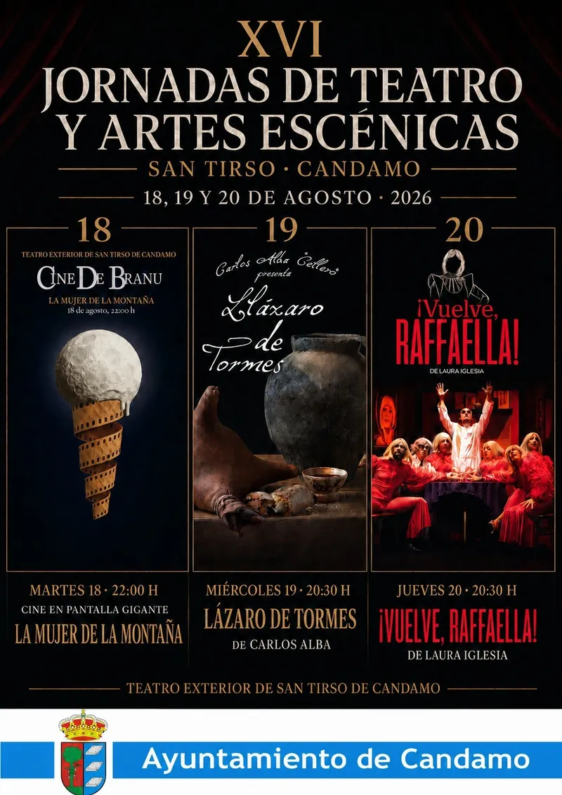 Candamo celebra sus XVI Jornadas de Teatro y Artes Escénicas en agosto