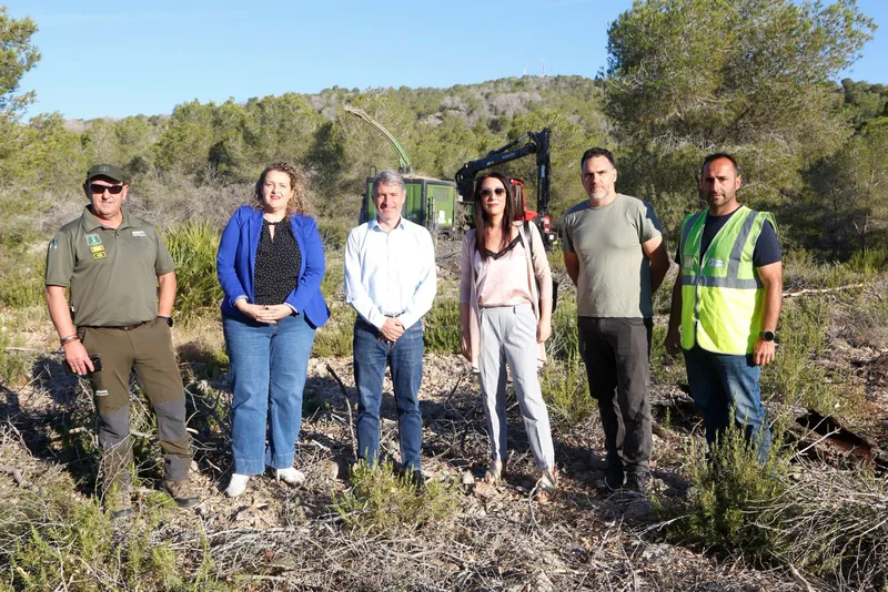 Orihuela inicia la restauración forestal en Hurchillo para combatir la sequía