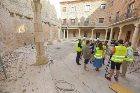 El Castillo de Monzón se transforma en un Centro Cultural Polivalente con apoyo de la Diputación de Palencia