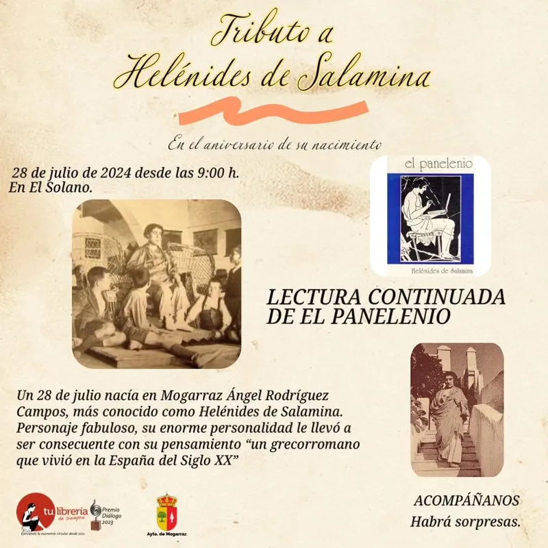 Mogarraz conmemora el 140 aniversario del nacimiento de Ángel Rodríguez Campos con una lectura pública