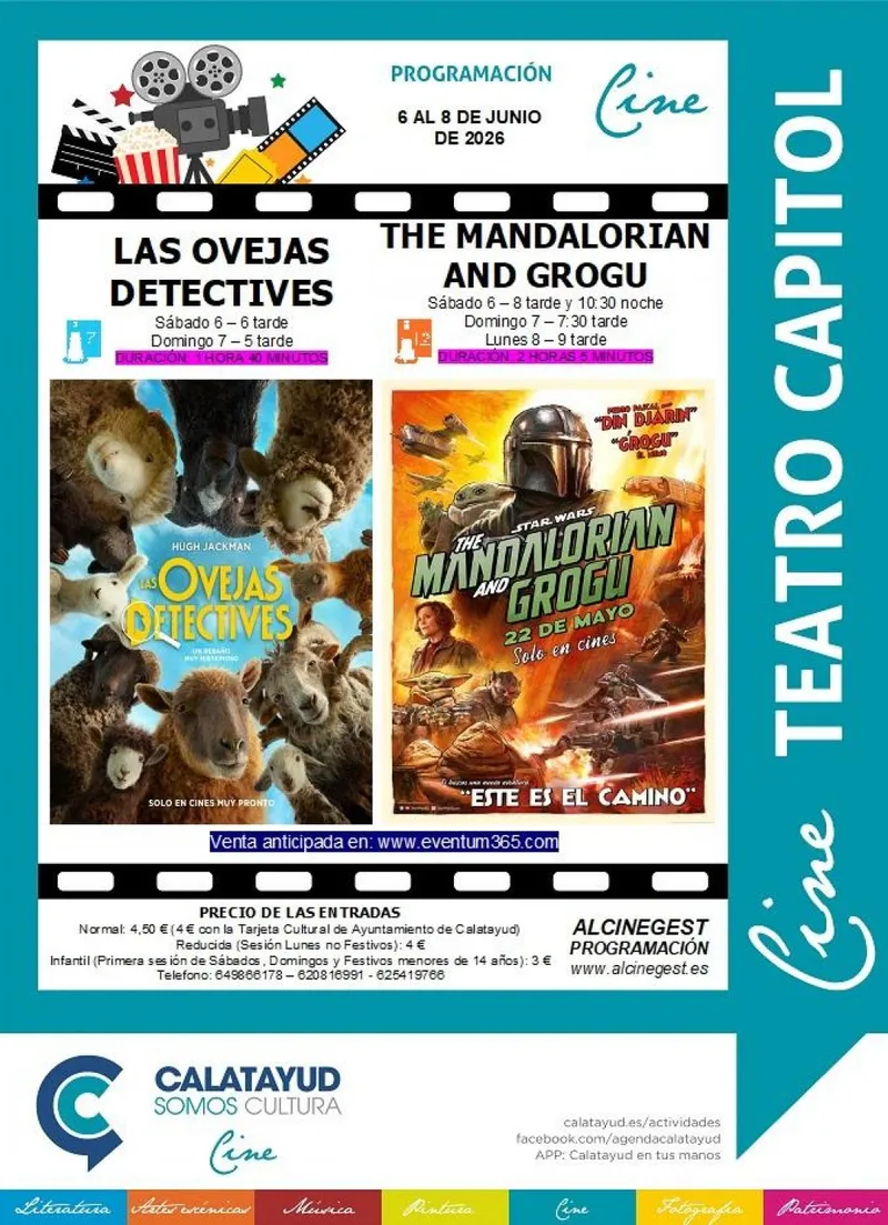 Cartelera de cine en Calatayud: dos películas este fin de semana con entradas bonificadas