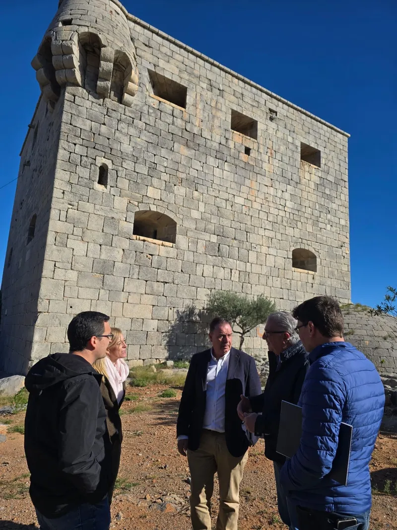 Diputación de Castellón impulsa la rehabilitación de la Torre del Rei en Orpesa