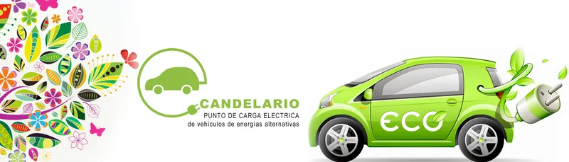 Candelario instala puntos de recarga eléctrica para vehículos alternativos