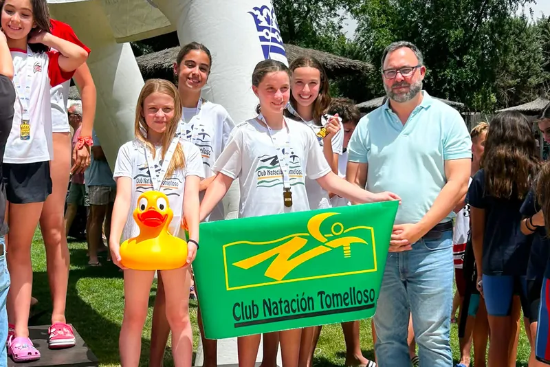 Tomelloso brilla en el Campeonato Regional de Natación Prebenjamín, Benjamín y Alevín