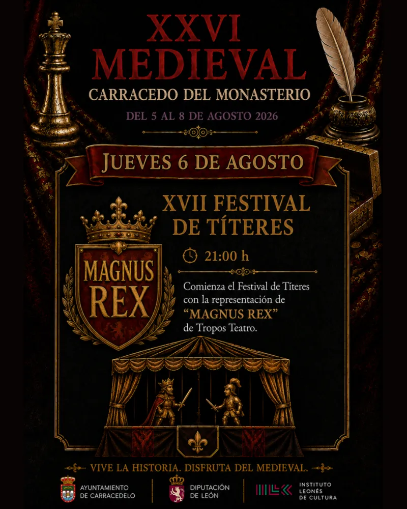 Carracedelo celebra el XVII Festival de Títeres con Tropos Teatro