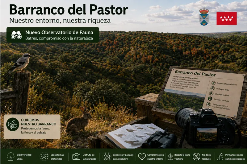 Batres contará con un observatorio de fauna para potenciar la biodiversidad y el turismo