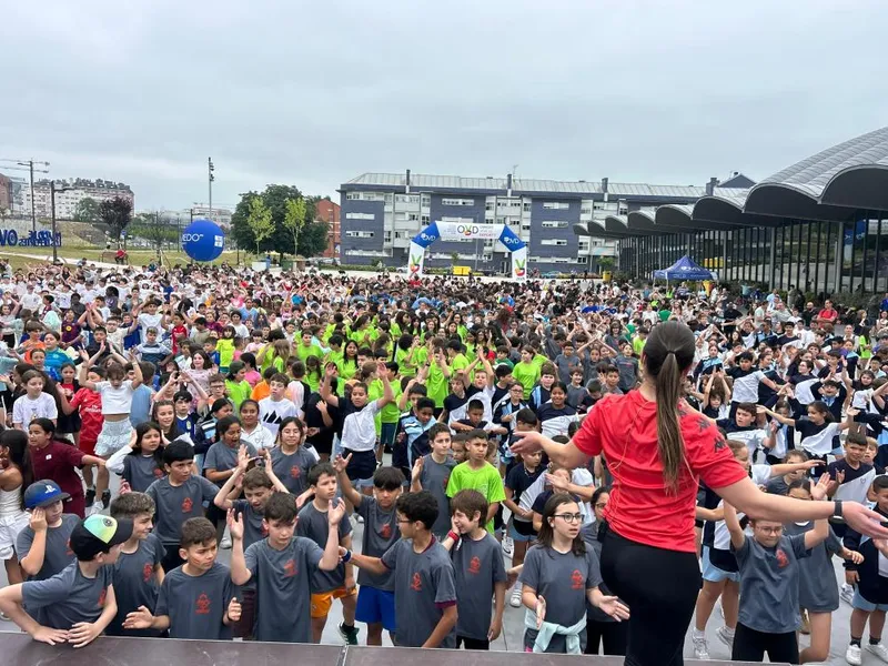 Oviedo clausura el programa 'Actívate por una Vida Mejor' con 1.500 escolares