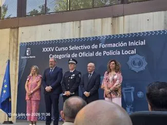 Ocaña incorpora un nuevo oficial a su Policía Local tras finalizar formación