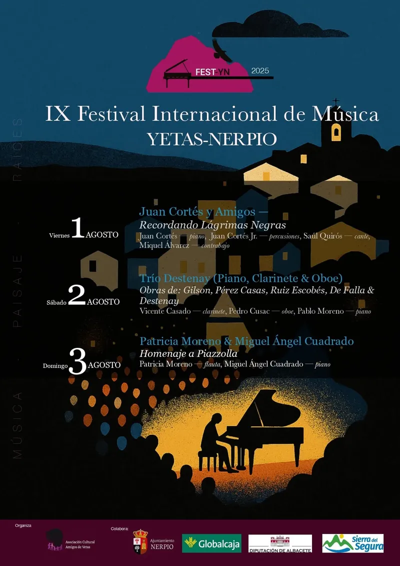 Nerpio celebra la décima edición del Festival de Música Yetas-Nerpio "FEST-YN"