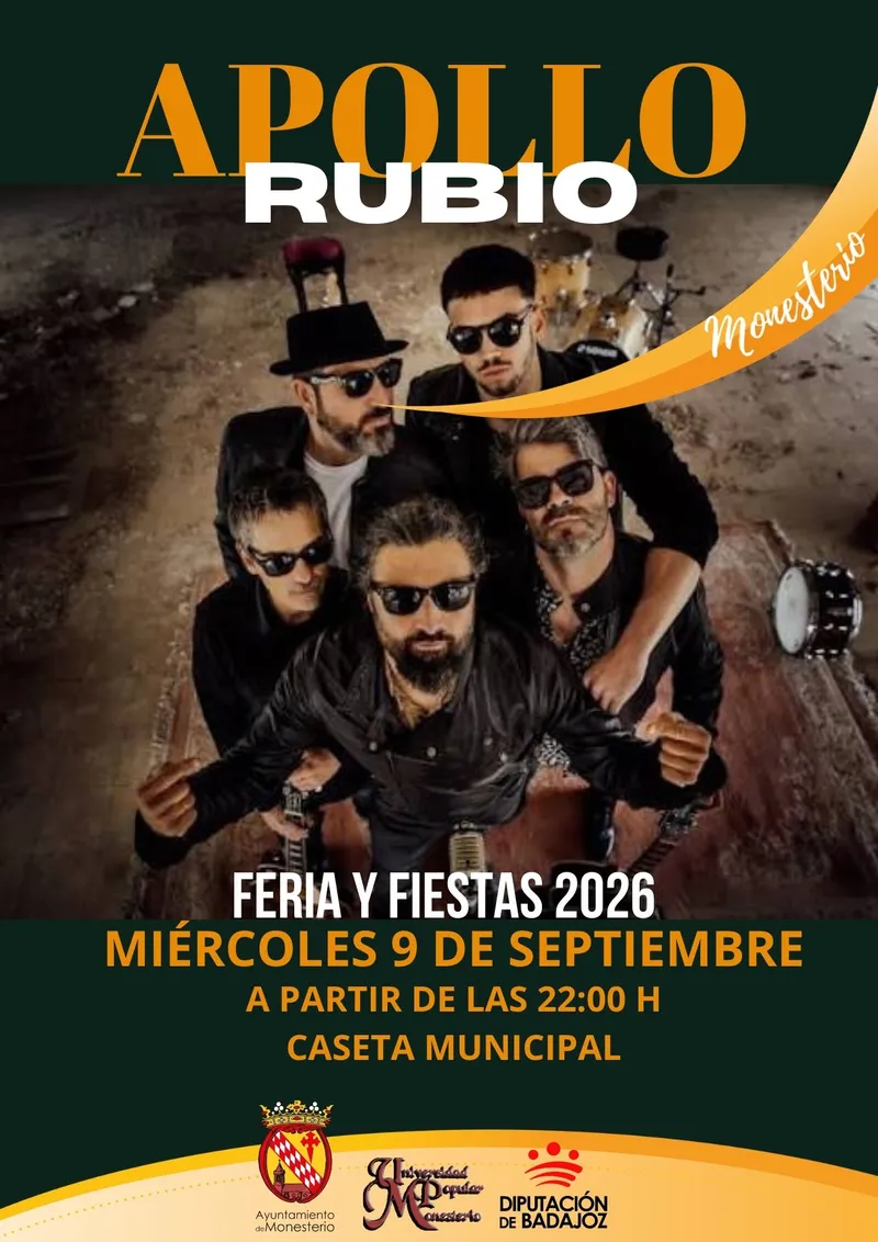 Monesterio celebra sus Fiestas y Feria con un programa de actividades del 8 al 13 de septiembre