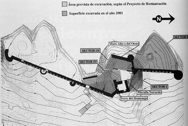 Arqueólogos desentierran la última fase de ocupación del Castillo de Clavijo