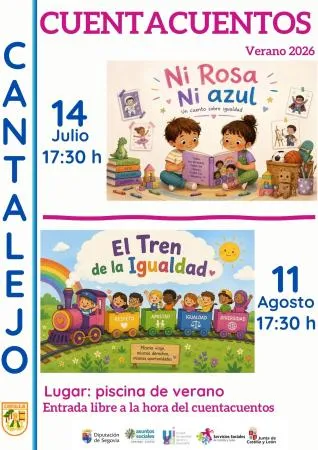 Cantalejo celebra un cuentacuentos sobre igualdad y respeto en la piscina de verano