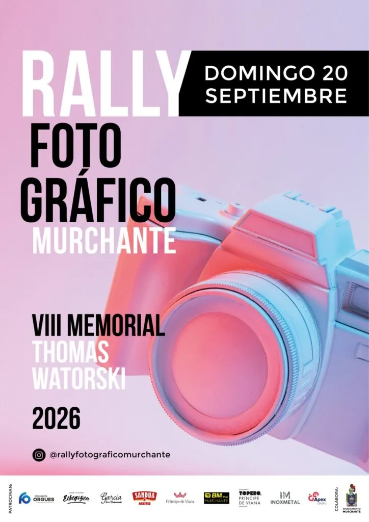 Murchante celebra el VIII Rally Fotográfico Thomas Watorski en 2026