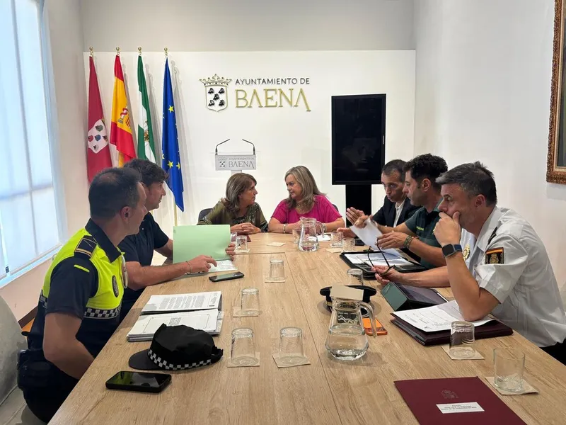 Baena refuerza la seguridad para la Feria Real con más efectivos policiales y de la Guardia Civil