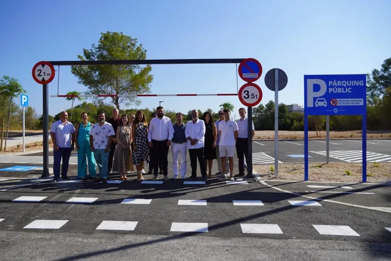 Marratxí estrena Vía Verde y aparcamiento de 144 plazas en el polígono de Can Rubiol