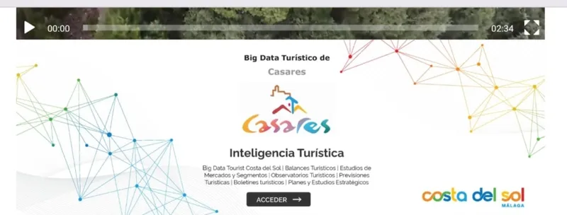 Casares digitaliza su información turística con Big Data