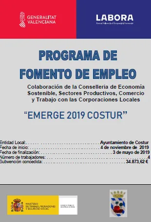 Costur impulsa el empleo forestal con el programa EMERGE