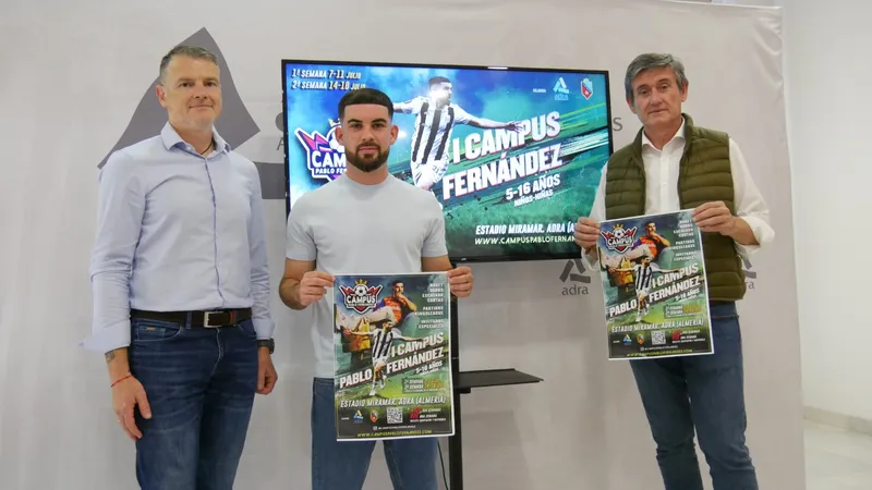 Adra acoge el I Campus de Fútbol 'Pablo Fernández' inspirado en la Kings League