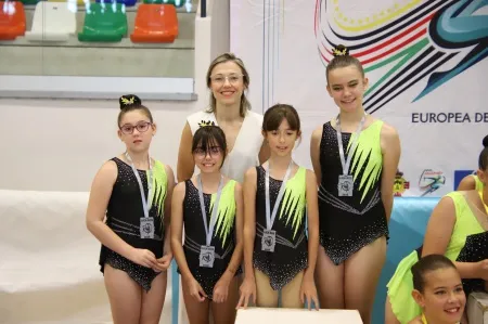 Manzanares acoge la emocionante final de la Liga Ros de Gimnasia Rítmica con más de 600 participantes
