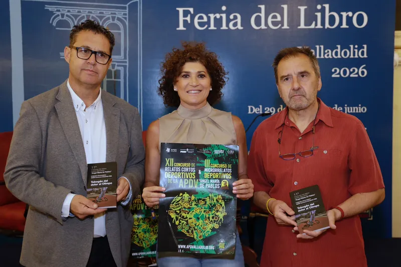 Valladolid presenta 'Tobogán del dolor al Olimpo' en la Feria del Libro