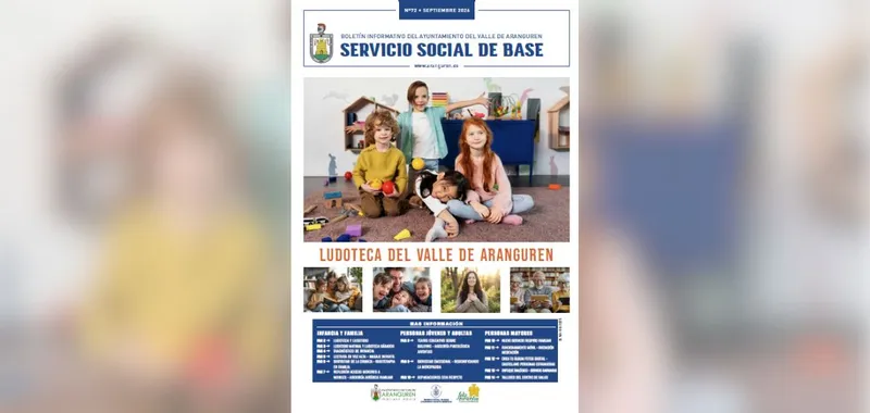 El Servicio Social de Base del Valle de Aranguren presenta su boletín con nuevas actividades y servicios