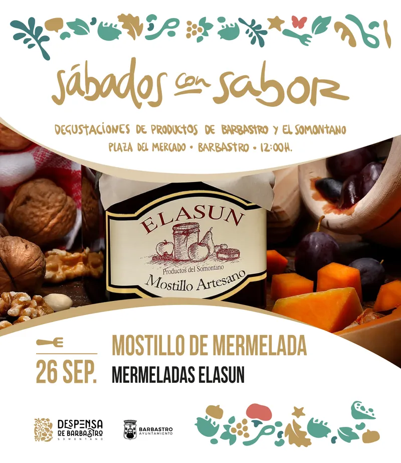 Barbastro celebra los 'Sábados con Sabor' con productos locales