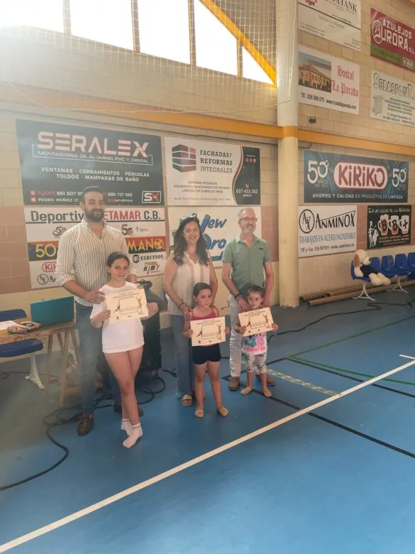 Pedro Muñoz celebra el fin de curso de Gimnasia Rítmica con exhibición y entrega de diplomas