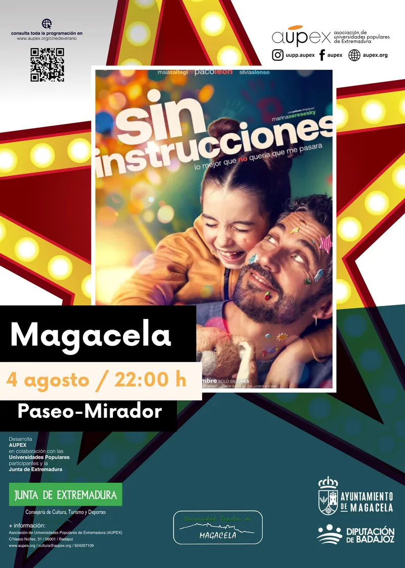 Magacela acoge el Cine de Verano con películas al aire libre en agosto