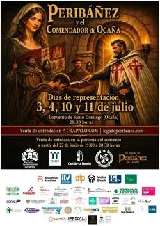 Ocaña acoge la representación teatral 'Peribáñez y el Comendador de Ocaña' en julio