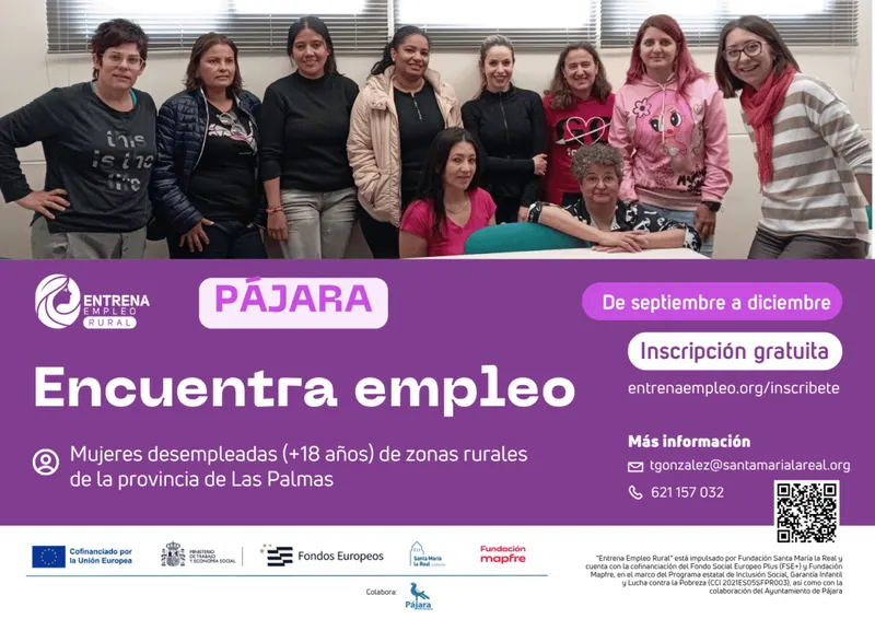 Entrena Empleo Rural vuelve a Pájara para impulsar la inserción laboral femenina
