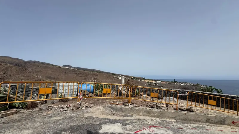 Alajeró mejora el acceso peatonal entre Antongil y Las Trincheras con una inversión de 231.000 euros