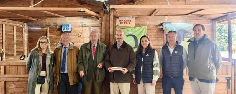 La lluvia frena el éxito de las empresas abulenses en el Festival de Campo de Madrid