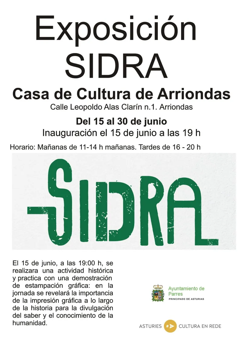 Exposición "Sidra" en Parres: un recorrido por la historia de la bebida asturiana