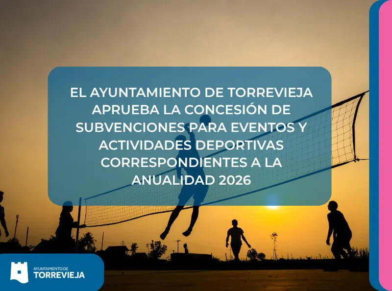 Torrevieja destina 35.000 euros a subvenciones para eventos deportivos de 2026