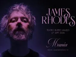 James Rhodes ofrecerá un concierto en Guadalajara en septiembre de 2026