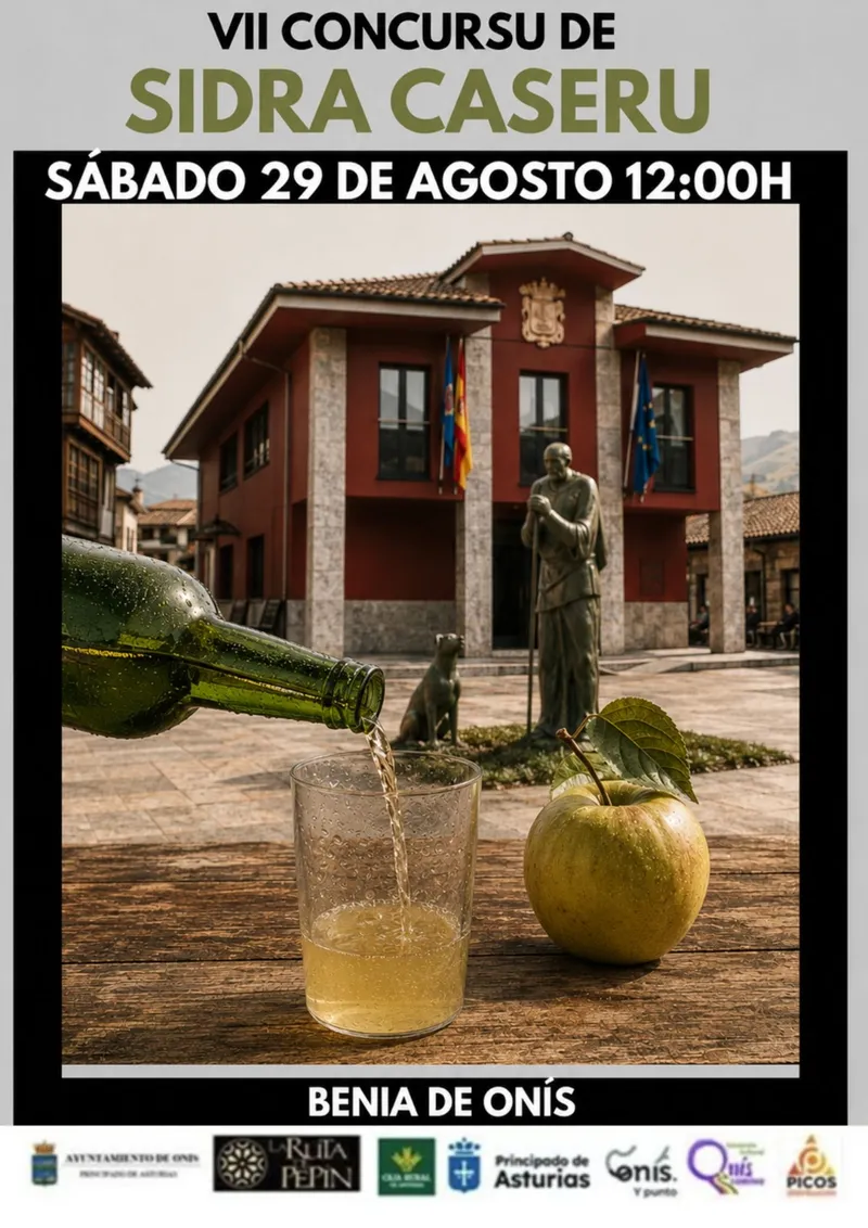 Onís celebra la VII edición del Concurso de Sidra Caseru y la Subida al Cuetu Grande