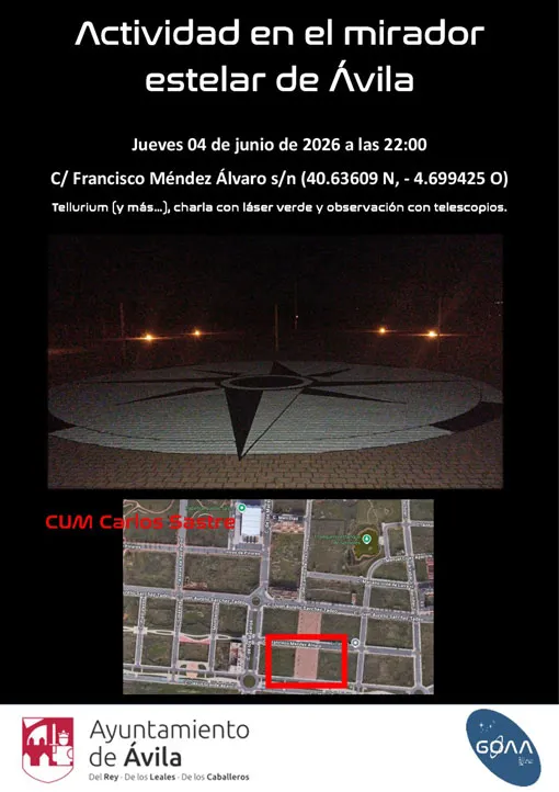 Ávila inaugura un mirador estelar para impulsar el astroturismo