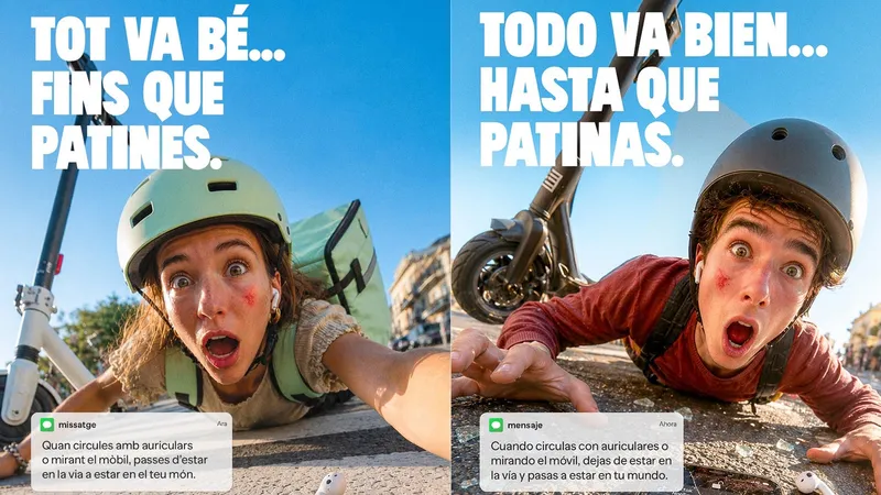 València lanza 'Conecta con la vía' para reducir distracciones en patinetes eléctricos
