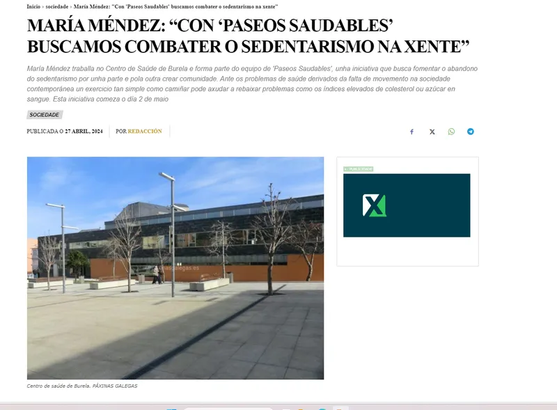 Burela se adhiere a la Estrategia Nacional de Promoción de la Salud y Prevención