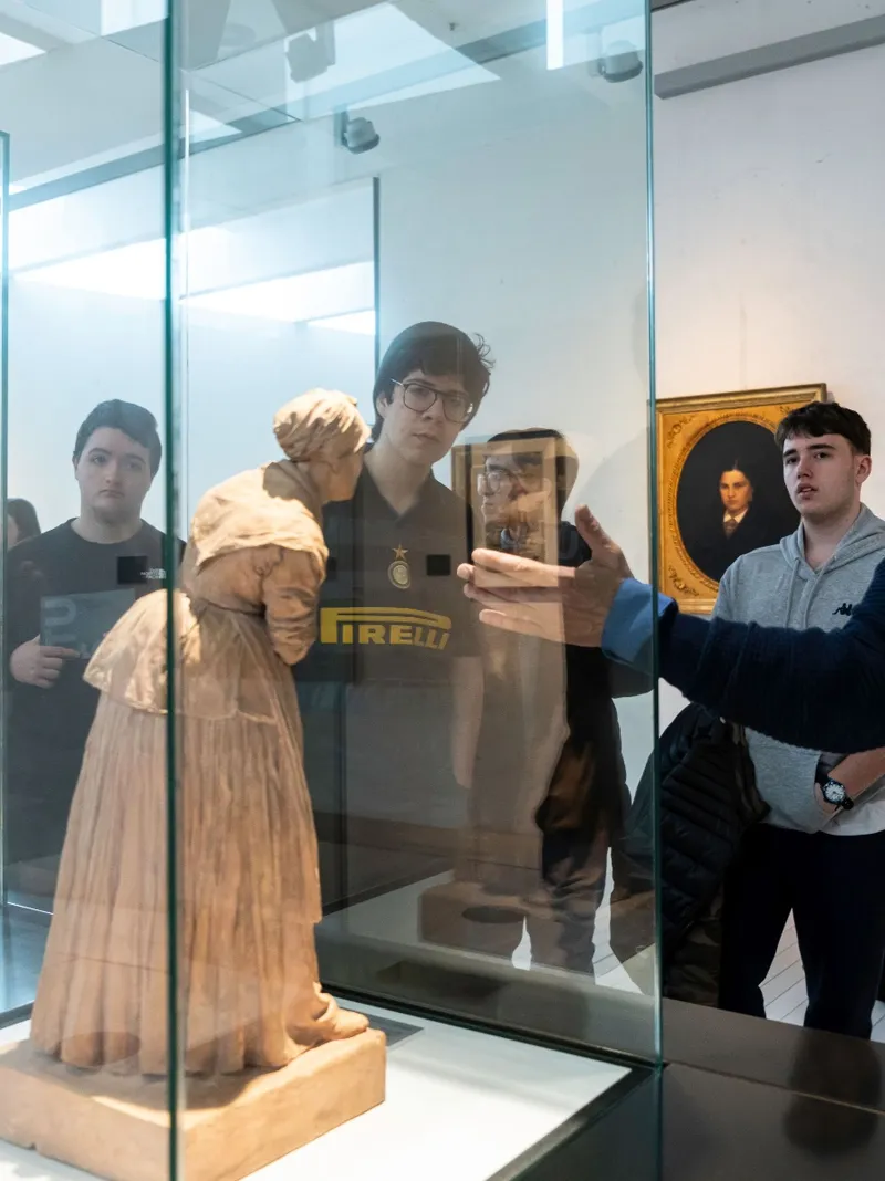 La Deputación organiza un taller en el Museo de Pontevedra para explorar las emociones del arte