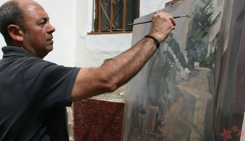 Juan Pedro Viruez Camacho expone su obra en Chipiona y participa en colectivas gaditanas